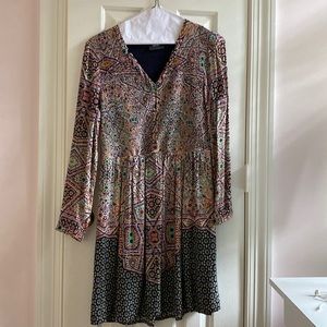 Anthropologie Patterned Dress